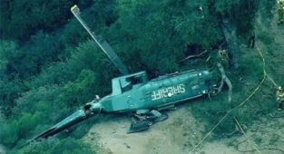 Amerika'da Polis Helikopteri Düştü: 6 Yaralı