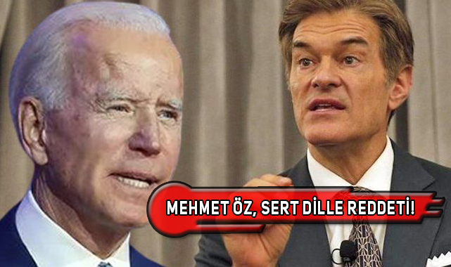 Biden, Dr. Mehmet Öz'ün İstifasını İstedi!