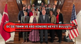 Büyükelçi Mercan, ABD Kongre Heyetini Ağırladı