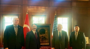 Büyükelçi Mercan, ATAA Heyetini Kabul Etti