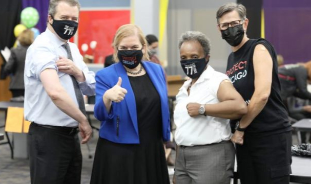 Chicago'lu Başkan'dan Fotolu Aşı Çağrısı