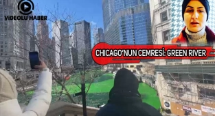 Chicago River Yeşile Boyandı