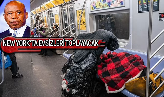 Eric Adams: Evsizlerin Barakaları Kaldırılacak