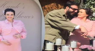 Hande Soral'dan baby shower partisi!