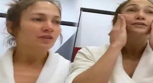 Jennifer Lopez'in makyajsız hali şaşırttı