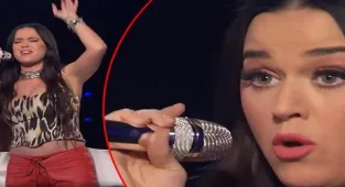 Katy Perry'nin talihsiz anları! Sahnede pantolonu yırtıldı