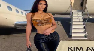 Kim Kardashian 95 milyon dolara jet aldı! Sıfırdan dekore etti