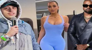 Kim Kardashian'ın sevgilisi Pete Davidson ile eski eşi Kanye West'in mesajları ortaya çıktı!