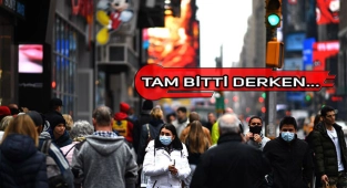 New York'ta Yeni Corona Alarmı...