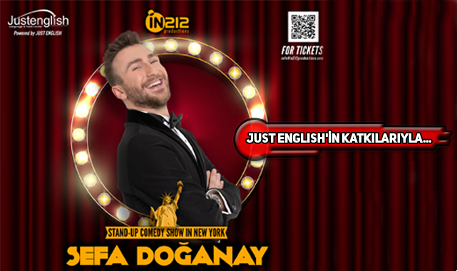 Sefa Doğanay New York'u Kahkahaya Boğacak