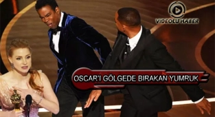 Oscar Töreninde Yumruk Skandalı