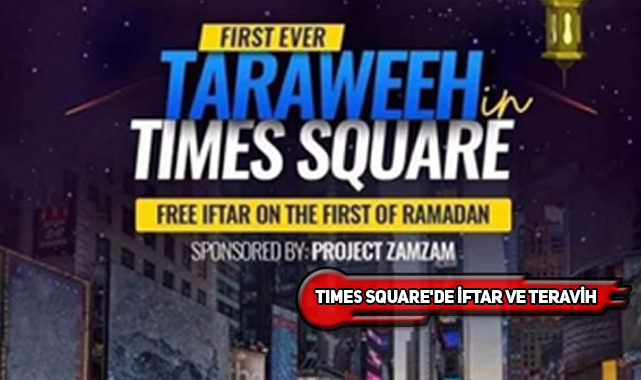 Ramazanın ilk Günü Times Meydanı'nda İftar!