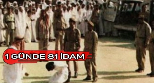 Riyad'ta 1 Günde 81 Kişi İnfaz Edildi