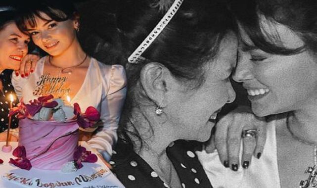 Seray Kaya'dan annesine sürpriz doğum günü