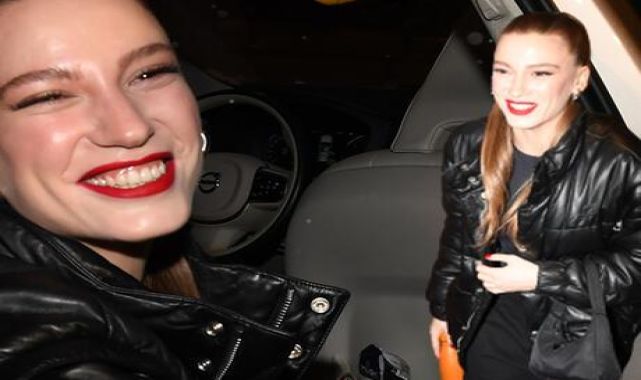 Serenay Sarıkaya'yı güldüren 'aşk' sorusu!