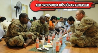 ABD Askerlerinden Ramazan Manzaraları