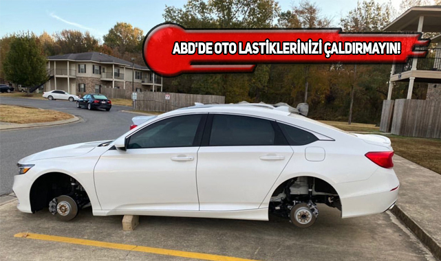 Amerika'da Tekerlek Hırsızları Türedi!