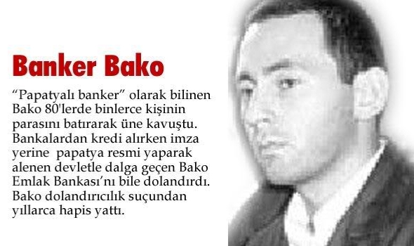 Banker Bako'un Amerika Bağlantısı