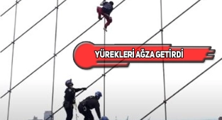 Brooklyn Köprüsü'ne Tırmanan Genç Zor İkna Edildi
