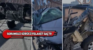 Brooklyn Köprüsü'nde Feci Kaza!