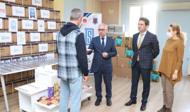 Bursa Denetimli Serbestlik'ten ihtiyaç sahiplerine gıda yardımı