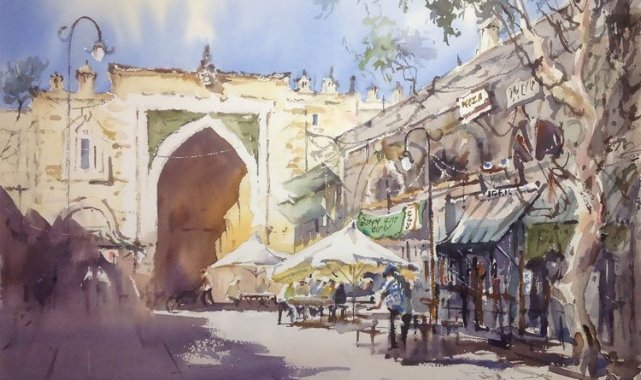 Bursa'da kent hafızası suluboya ile canlanacak