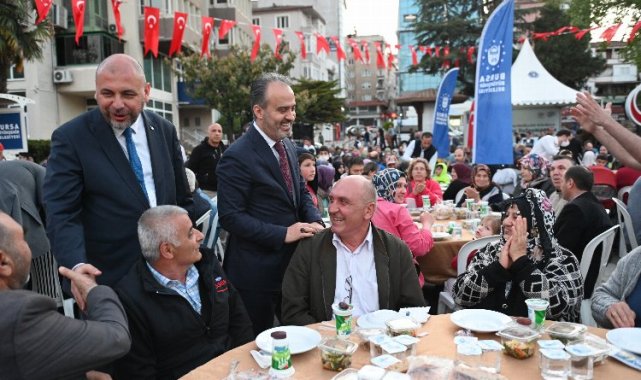 Bursa'da Orhangazi ve Yıldırım'da gönüller bir oldu