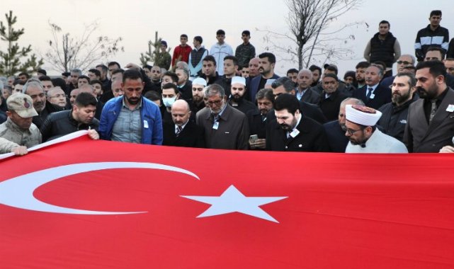 Bursa'da şehit olan memur Ağrı'da son yolculuğuna uğurlandı