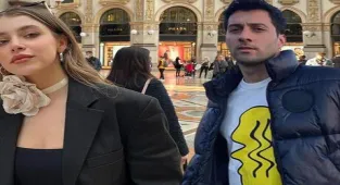 Caner Yıldırım'dan eşi Gamze Erçel'in Milano fotoğrafına yorum! Cevap gecikmedi