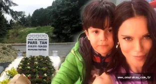 Ebru Şallı, oğlu Pars'ı ikinci ölüm yıl dönümünde andı