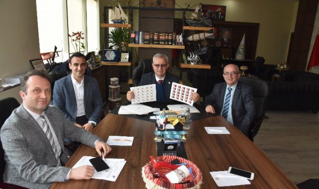 Edirne Keşan Belediyesi'nden 100. yıla özel pul
