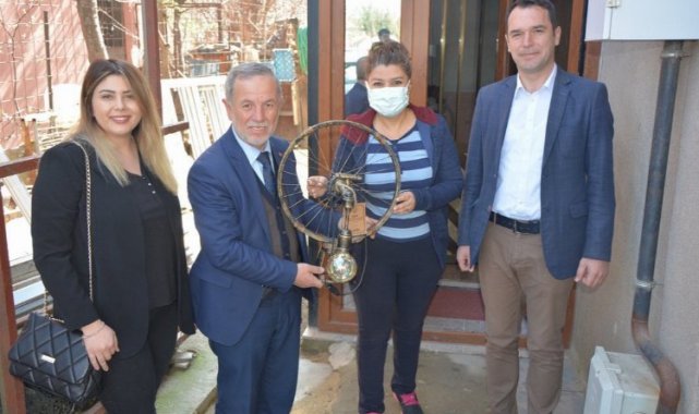 Edirne Keşan Belediyesi'nden duyarlı vatandaşlara çevreye duyarlı hediye