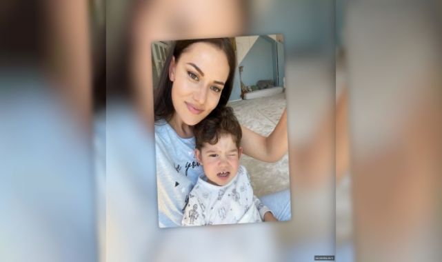 Fahriye Evcen oğlunun yeni yaşını sosyal medya hesabından paylaştı