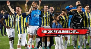 FB'lilerin Galibiyet Coşkusu ABD'ye Ulaştı