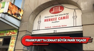 Frankfurt’ta Teravih Namazında Patlama!
