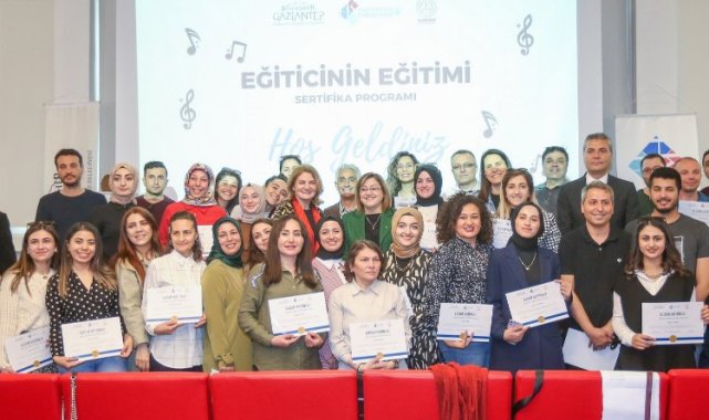 Gaziantep'de müzik keşfi için öğretmenlere eğitim