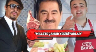 İbrahim Tatlıses, Nusret ve CZN Burak'ı Topa Tuttu!