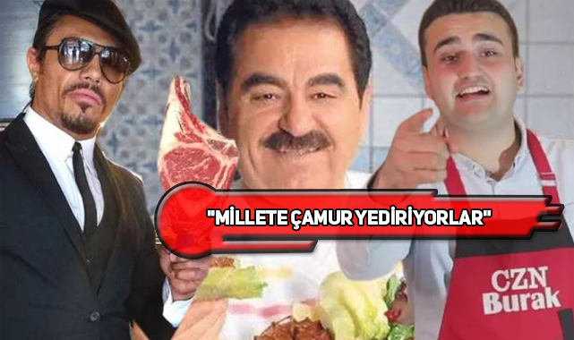 İbrahim Tatlıses, Nusret ve CZN Burak'ı Topa Tuttu!