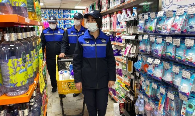 İstanbul Üsküdar'da mahalle bakkallarına destek