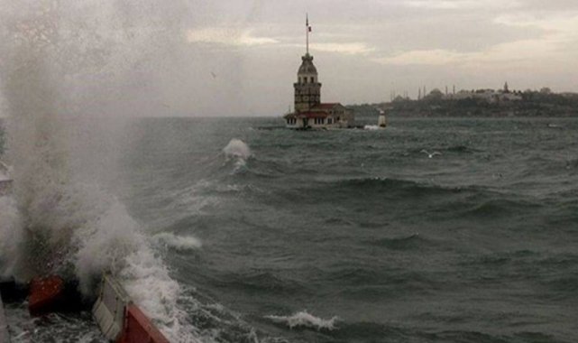 İstanbul'a fırtına uyarısı