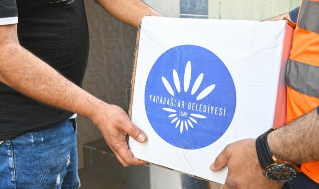 İzmir Karabağlar Belediyesi'nden Ramazan'da örnek dayanışma
