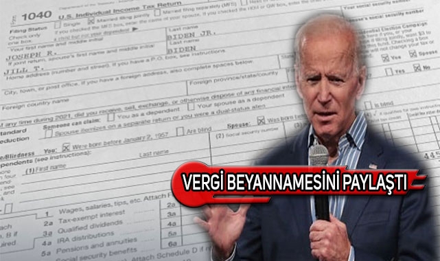 Joe Biden Kazancını Açıkladı