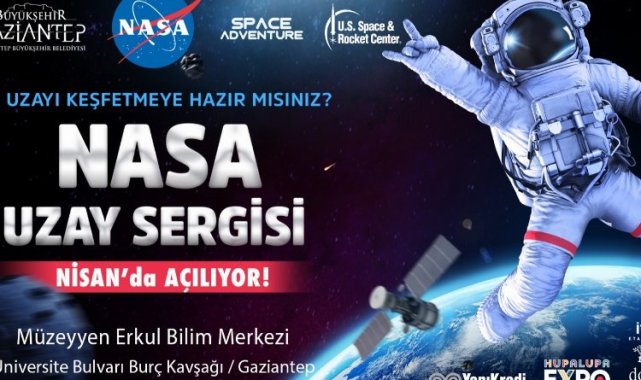 NASA Sergisi Gaziantep'te