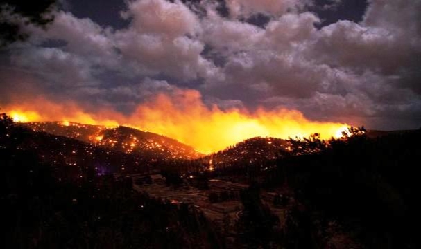 New Mexico'da 13 Bin Dönüm Arazi Yangında Zarar Gördü