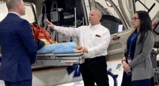 New York’ta Ambulans Helikopter Düştü:2 Ölü