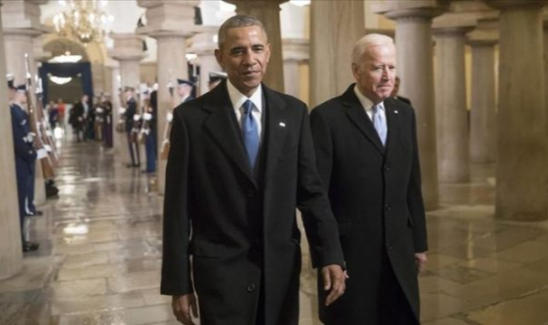 Obama Beyaz Saray'da Biden'a "başkan yardımcısı" Dedi