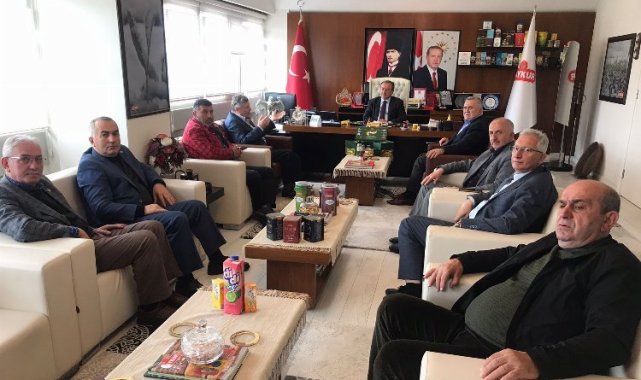 Rize Ziraat Odası başkanlarında ÇAYKUR'a ziyaret