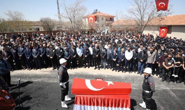 Şehit polis memuru Yozgat'ta son yolculuğuna uğurlandı