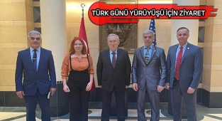 TADF'tan Türk Günü Yürüyüşüne Destek Ziyareti