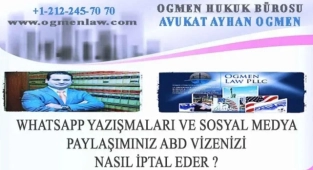 WhatsApp Yazışmalarınız ABD Vizenizi İptal Ettirir Mi?